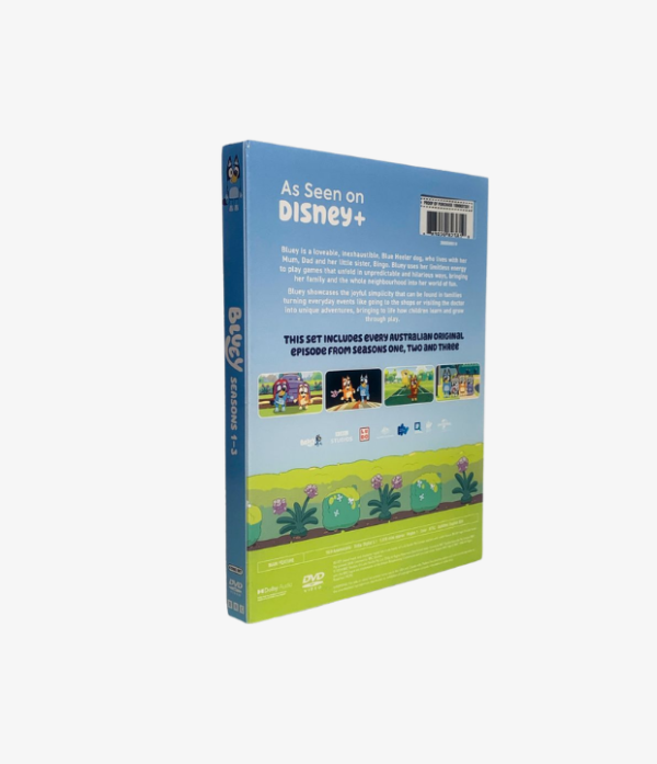 Bluey: Season 3 (2018–Present) DVD Box Set Full Series Family Kids Animated
