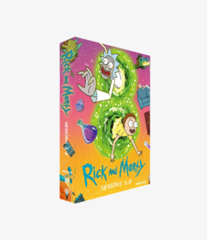 Rick and Morry Rick and Morty The Complete Seasons 1–8 (2013–2023) DVD Box Set Full Series Adult Swim Animated Comedy