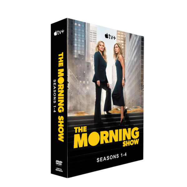 The Morning Show The Complete Seasons 1–4 (2019–2025) DVD Box Set Full Series Apple TV+ Drama