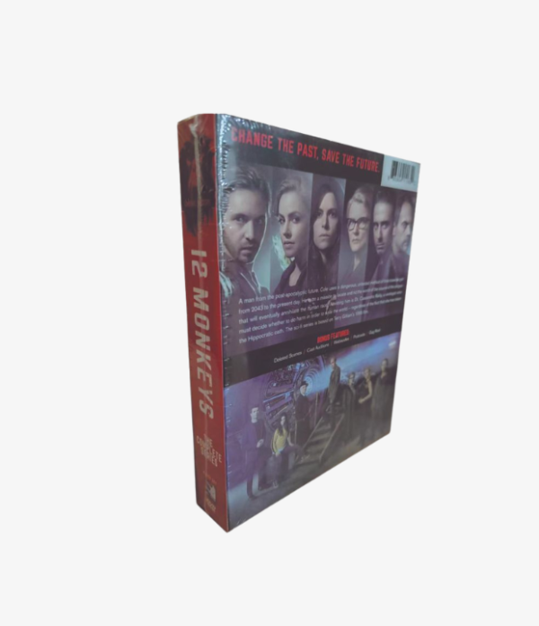 12 Monkeys: The Complete Series (2015–2018) DVD Box Set Full Series Sci-Fi Thriller Drama