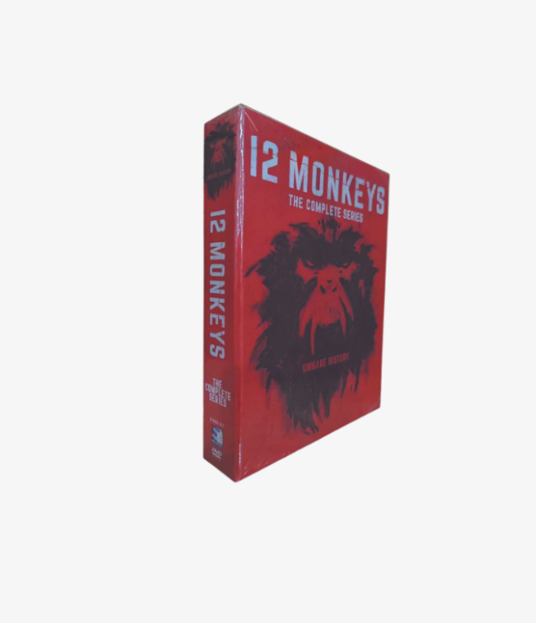 12 Monkeys: The Complete Series (2015–2018) DVD Box Set Full Series Sci-Fi Thriller Drama