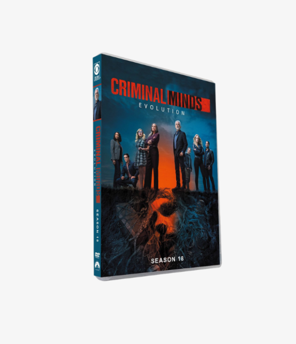 Criminal Minds Criminal Minds Season 18 (2025) DVD Box Set Complete Season Paramount+ Crime Drama Series