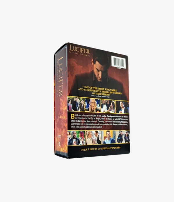 Lucifer: The Complete Series (2016–2021) DVD Box Set Full Series Crime Drama Fantasy