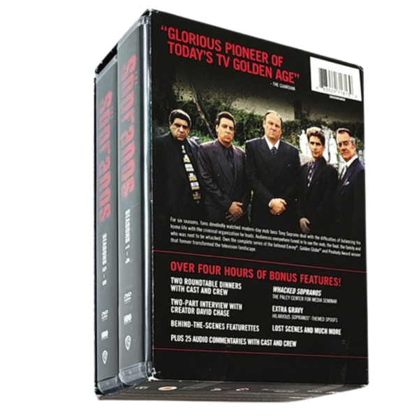 The Sopranos: The Complete Series (1999–2007) DVD Box Set Full Series Crime Drama