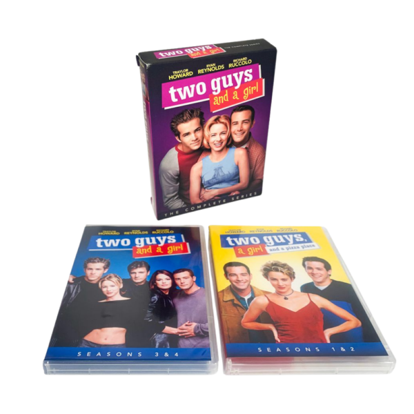 Two Guys and a Girl: The Complete Series (1998–2001) DVD Box Set Full Series Sitcom Comedy