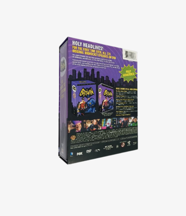 Batman: The Complete Television Series (1966–1968) DVD Box Set Full Series Classic Superhero Action