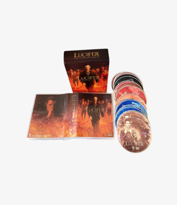 Lucifer: The Complete Series (2016–2021) DVD Box Set Full Series Crime Drama Fantasy