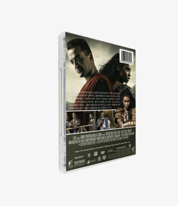 Spartacus: House of Ashur Season 1 (2025) DVD Box Set Historical Action Drama