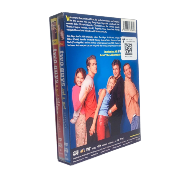 Two Guys and a Girl: The Complete Series (1998–2001) DVD Box Set Full Series Sitcom Comedy